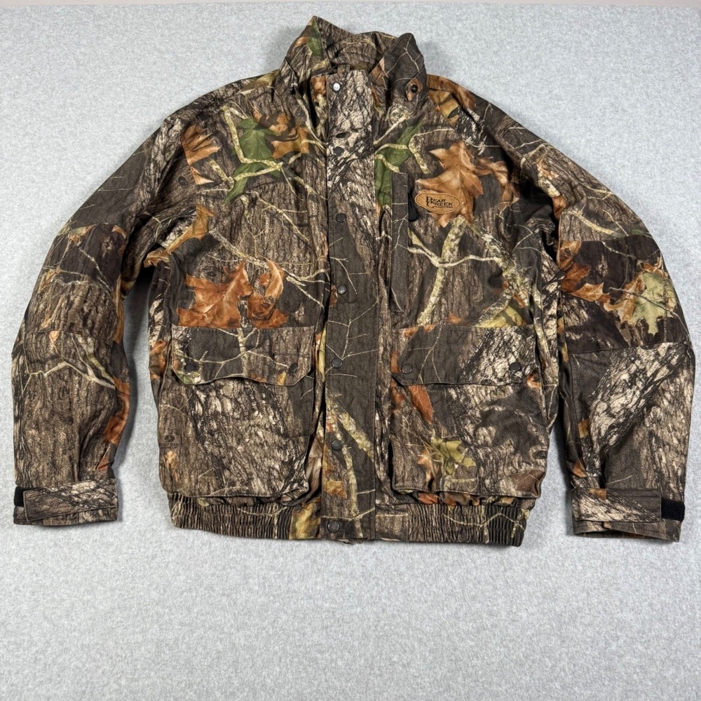 Bear Creek Outfitters Mens XL Mossy Oak Camo Hunting Jacket New Break Up Coat